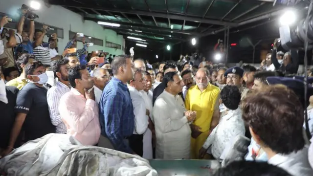 વિજય રૂપાણી ઘટનાસ્થળે પહોંચ્યા