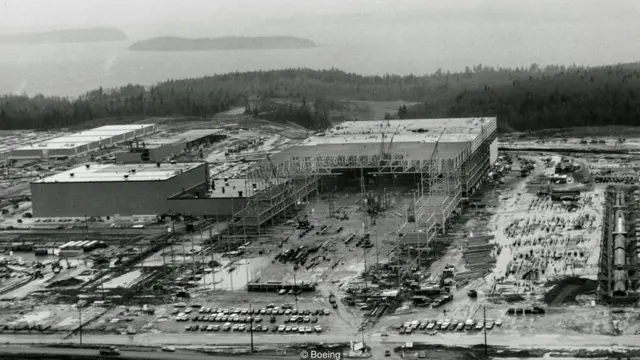 दुनिया की सबसे बड़ी इमारत, बोइंग विमान