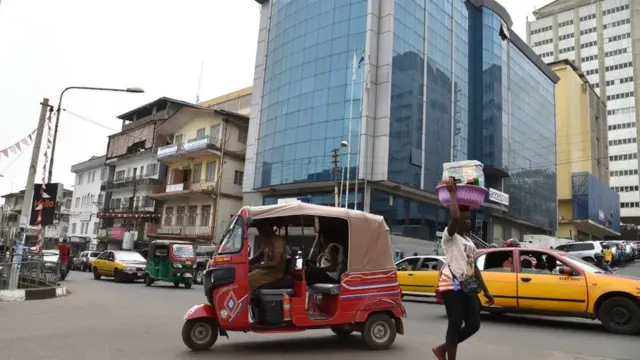 Freetown in Sierra Leone