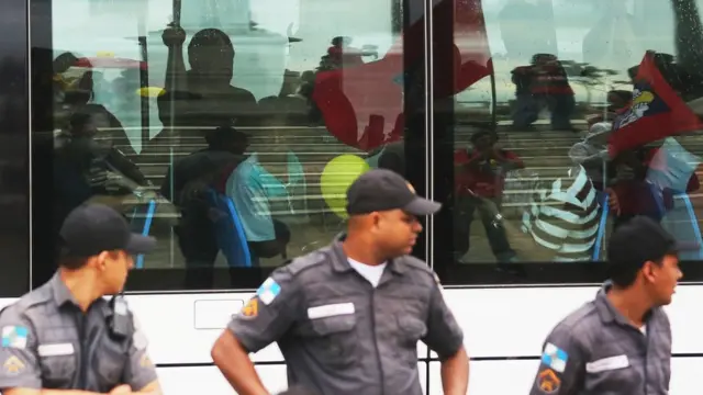 Policiais militares no Rio