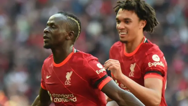 Liverpool's Sadio Mane