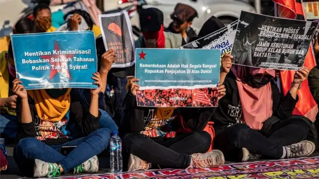 Demo tolak Omnibus Law