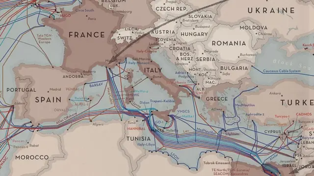 Submarine Cable Map 2017