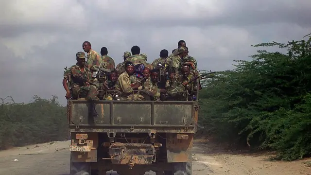 Ciidammada Itoobiya ee gudaha u galay Soomaaliya