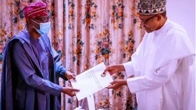 Aarẹ Buhari ati Gomina Sanwoolu