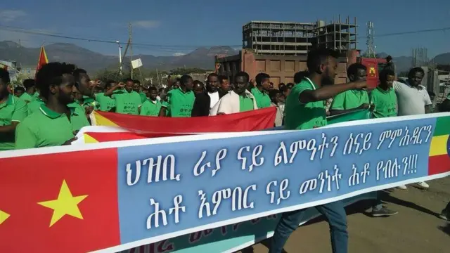 ህዝባዊ ሰልፊ ዞባ ደቡብ ትግራይ