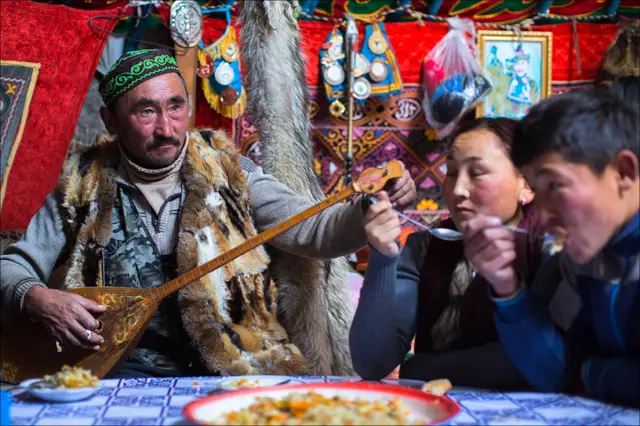 Охота с золотым орлом