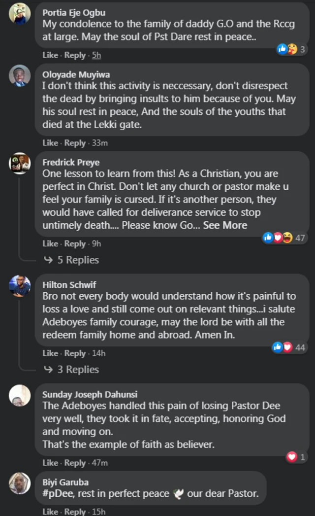 Pipo react to Leke Adeboye post on shaving hair to honour im late brother