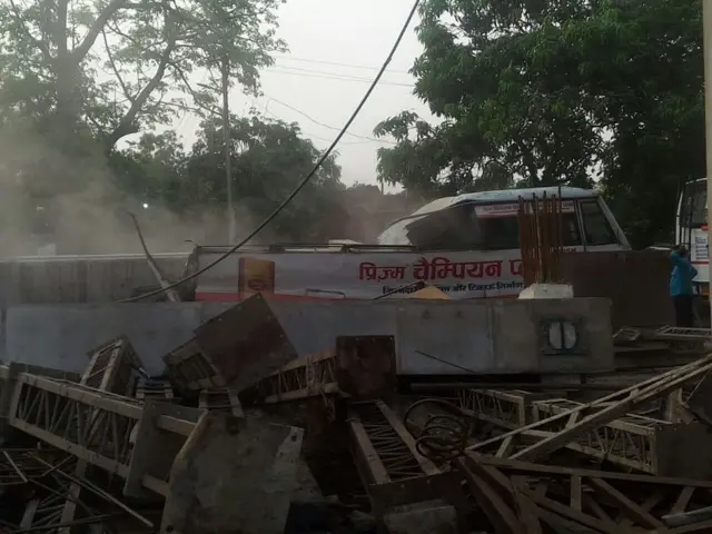 વારાણસી દુર્ઘટનાની તસવીર