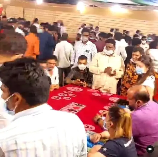 గుడివాడలో నిర్వహించినట్లు భావిస్తున్న కాసినో వీడియో