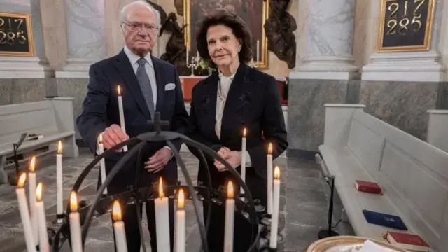Ọba Sweden, Carl Gustaf ati iyawo rẹ, Olori Silvia naa ranṣẹ ibanikẹdun