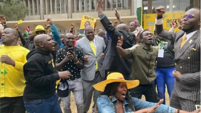 awọn ololufẹ Ruto n dawọ idunnu