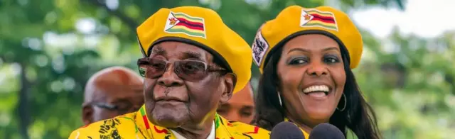 Grace na Robert Mugabe pamoja