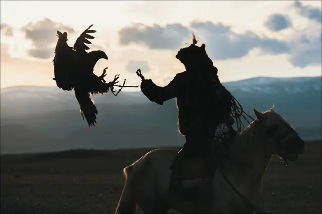 Охота с золотым орлом