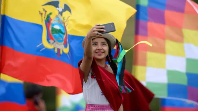 Selfie en Ecuador