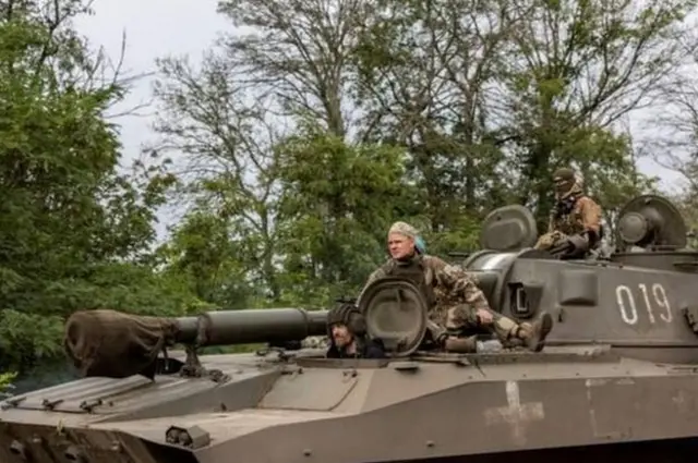 Soldados en la región.