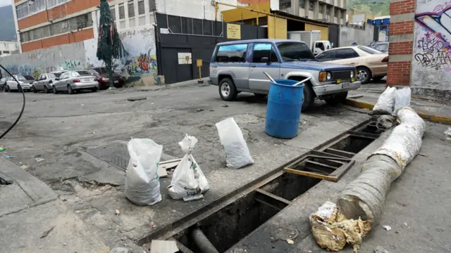 Barricada en Caracas