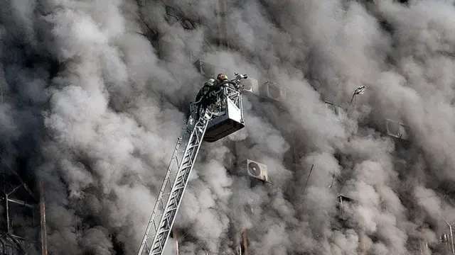 آتش سوزی ساختمان پلاسکو