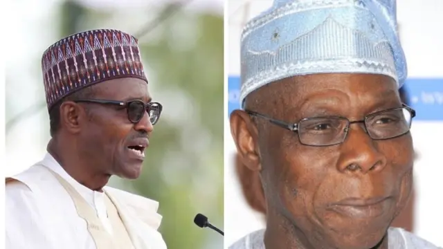 Muhammadu Buhari na Olusegun Obasanjo