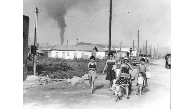 Moradores de Cubatão nos anos 1980