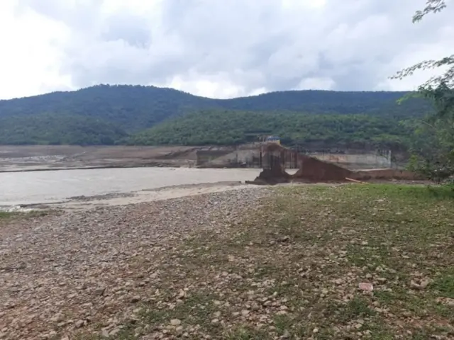 அன்னமய்யா அணையில் உடைப்பு ஏற்பட்டது