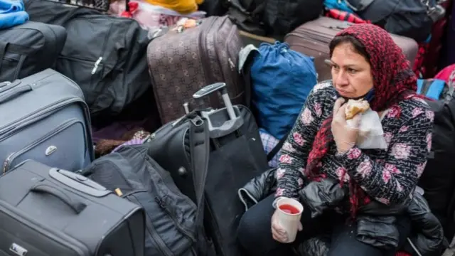 Muchos de estos peruanos quedaron sin trabajo por la crisis económica desatada en medio del coronavirus.