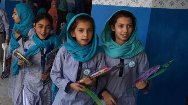 Ученицы школы в Кабуле