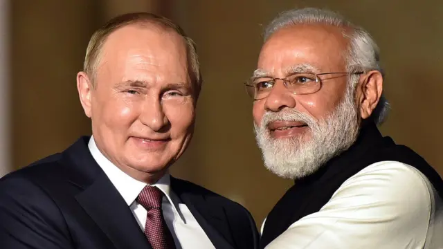 नरेंद्र मोदी, पुतिन