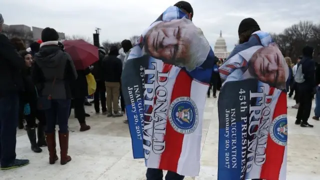 Сторонники Дональда Трампа в Вашингтоне