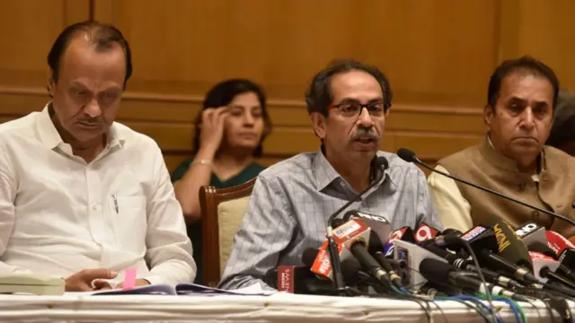अजित पवार, उद्धव ठाकरे, अनिल देशमुख