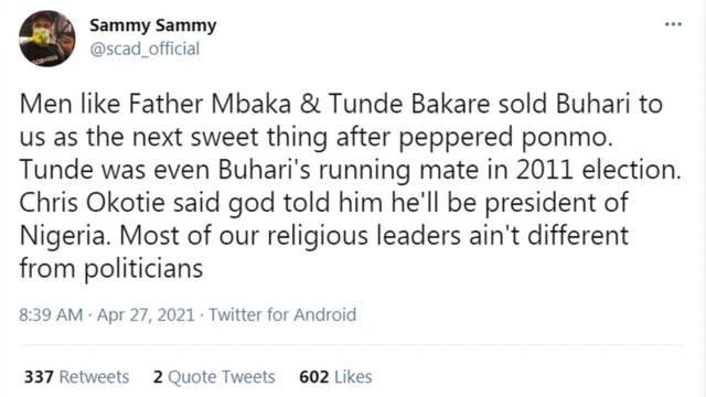 Muhammadu Buhari: Fr Mbaka ask President of Nigeria to resign, see how Nigerians react