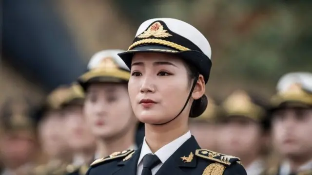 ચીની સૈનિકની તસવીર