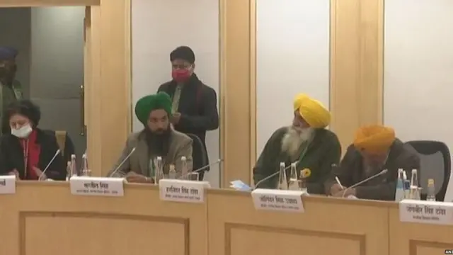 ਕੇਂਦਰ ਸਰਕਾਰ ਨਾਲ ਬੈਠਕ ਵਿੱਚ ਕਿਸਾਨ ਆਗੂ