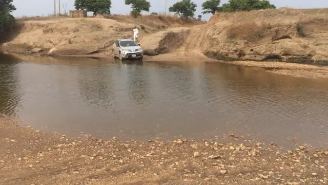 Na bike and leg be di only means of transport