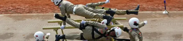 印度2018閲兵式上的表演