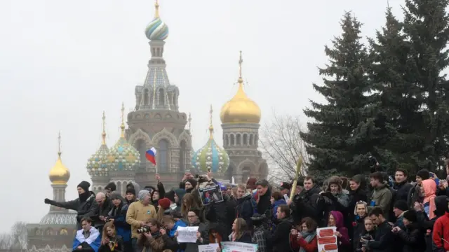 Протесты в Москве