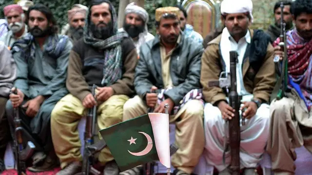 বালুচ লিবারেশন আর্মি এবং ইউনাইটেড বালোচ আর্মির সদস্যরা - ২০১৩