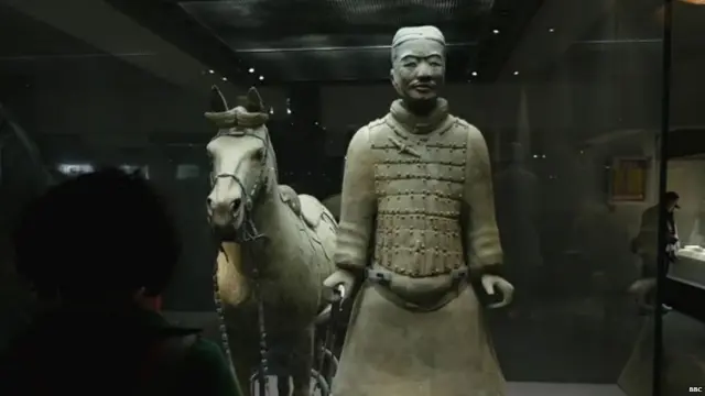 The terracotta warrior