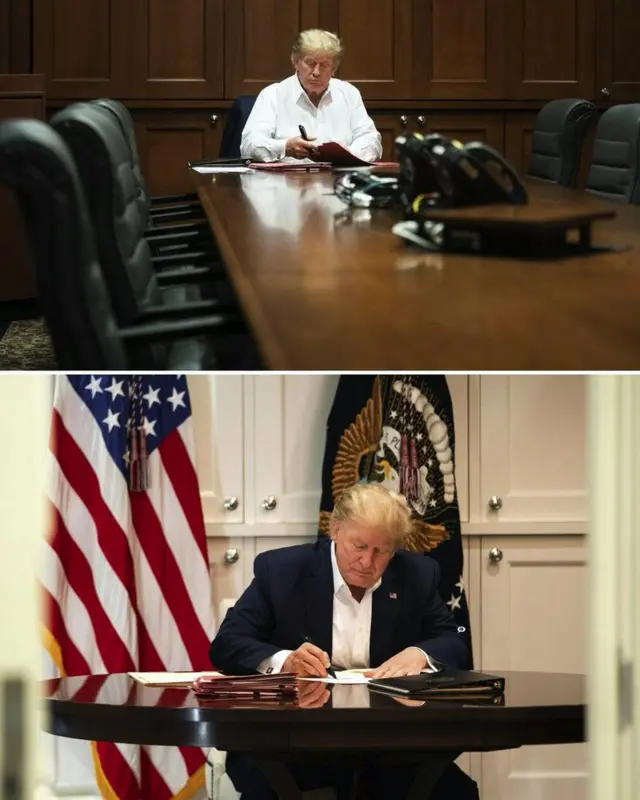 Дональд Трамп у лікарні