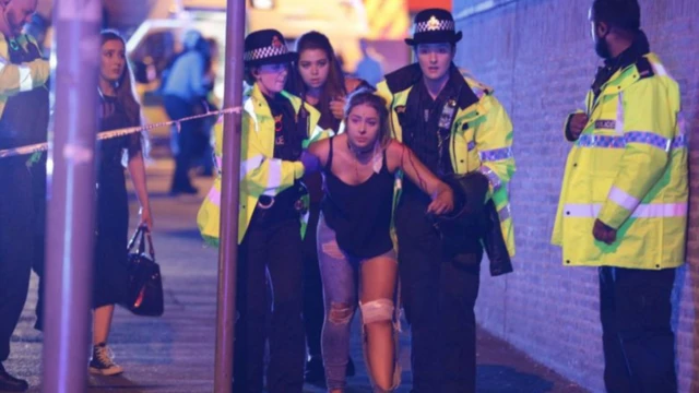 د برید یوه ټپي شوې