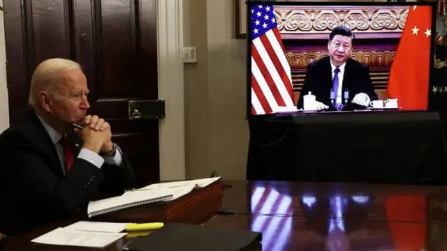 बाइडन और शी जिनपिंग