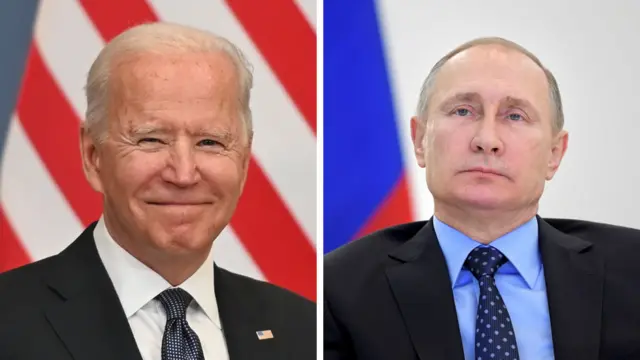 Biden and Putin
