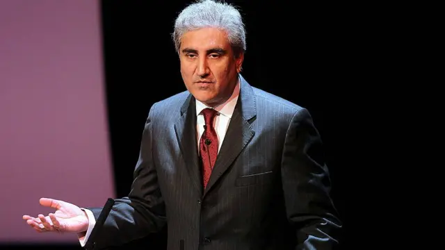 பாகிஸ்தான் வெளியுறவு அமைச்சர் ஷா மஹ்மூத் குரேஷி.