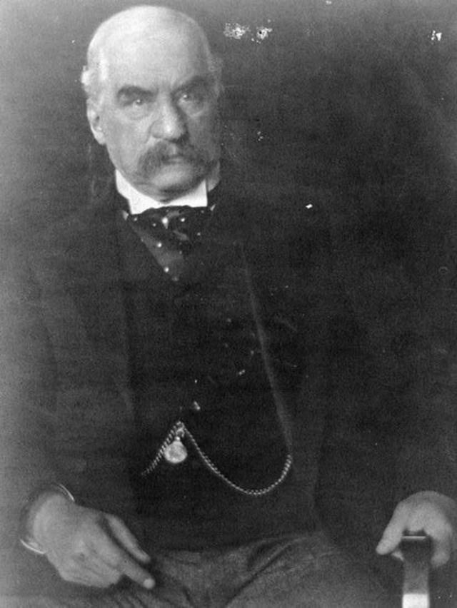 Retrato de J.P. Morgan por Edward Steichen.