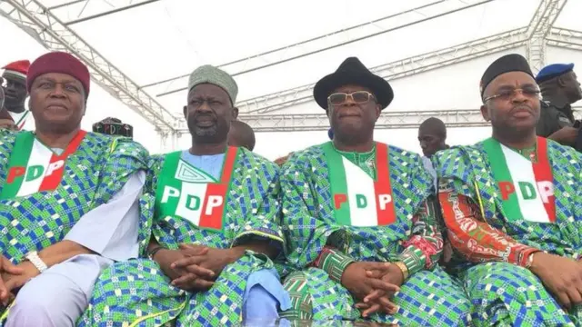Awọn eekan ẹgbẹ oselu PDP kan