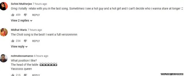 लिली सिंह के वीडियो पर यूज़र्स की प्रतिक्रिया