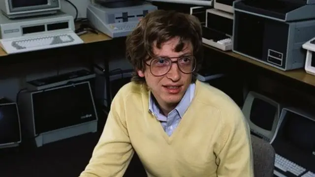 1983 में ली गई बिल गेट्स की तस्वीर