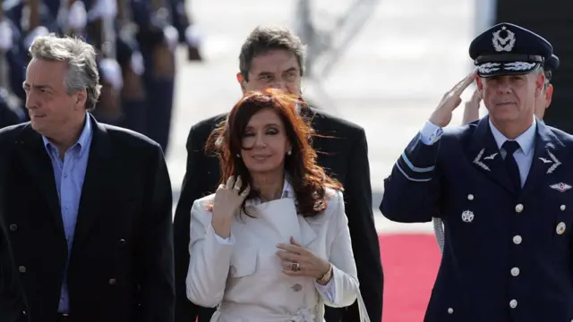 Néstor y Cristina Kirchner