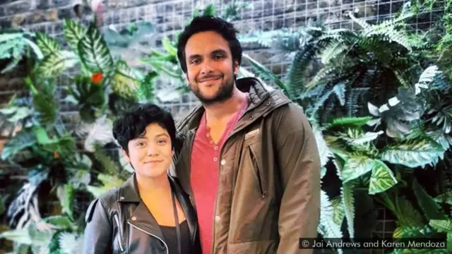 Jai Andrews and Karen Mendoza