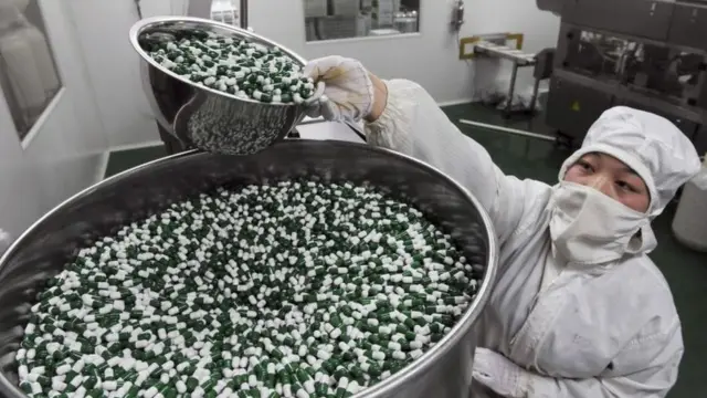 चीन में दवाई